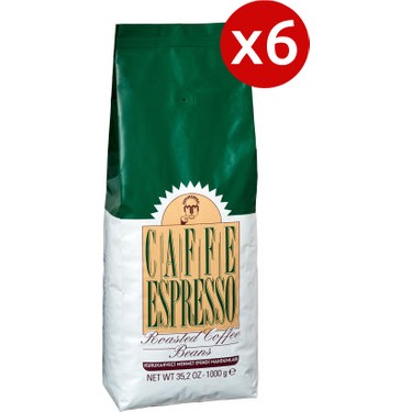 Kurukahveci Mehmet Efendi 1kg Çekirdek Espresso*6