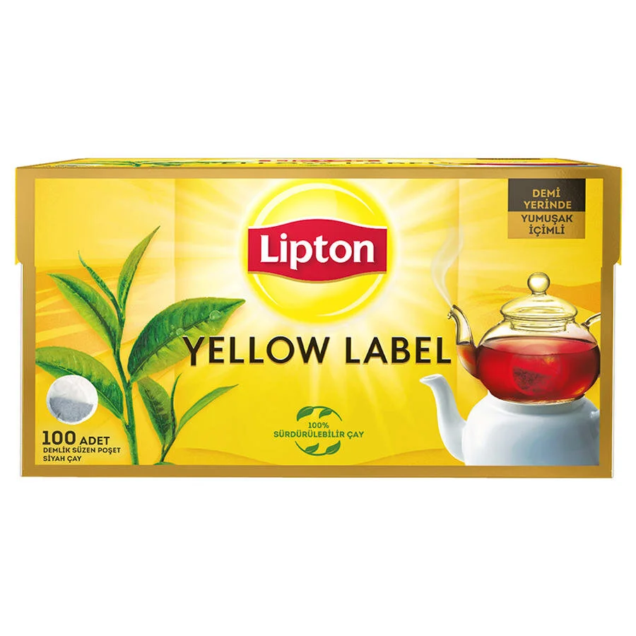 Lipton Yellow Label 100'lü Demlik  Çay