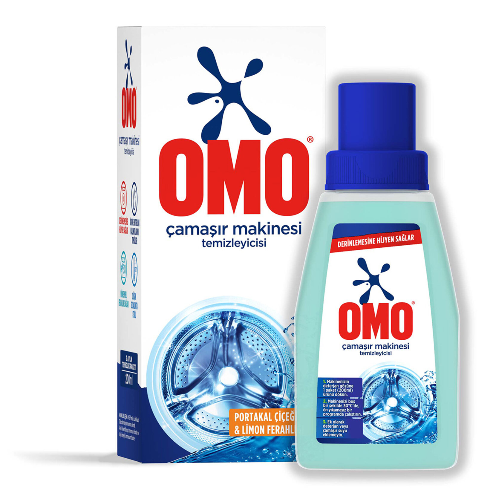 Omo Çamaşır Makinesi Temizleyicisi