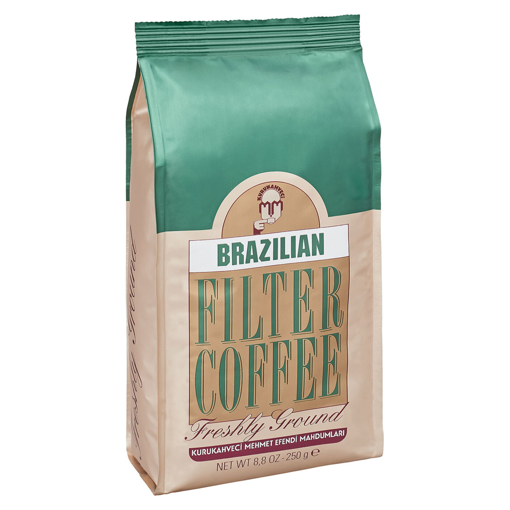 Kurukahveci Mehmet Efendi 250gr. Brazilian Ögütülmüs Filtre Kahve