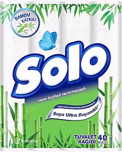 Solo Bambu Katkılı 40'li Tuvalet Kağıdı