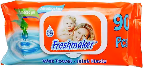 Freshmaker Wet Towel Islak Havlu - 90 Yaprak