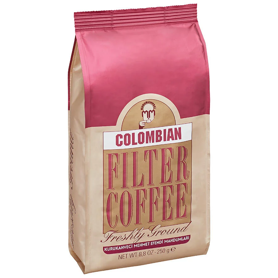 Kurukahveci Mehmet Efendi 250gr. Ögütülmüs Colombian Filtre Kahve