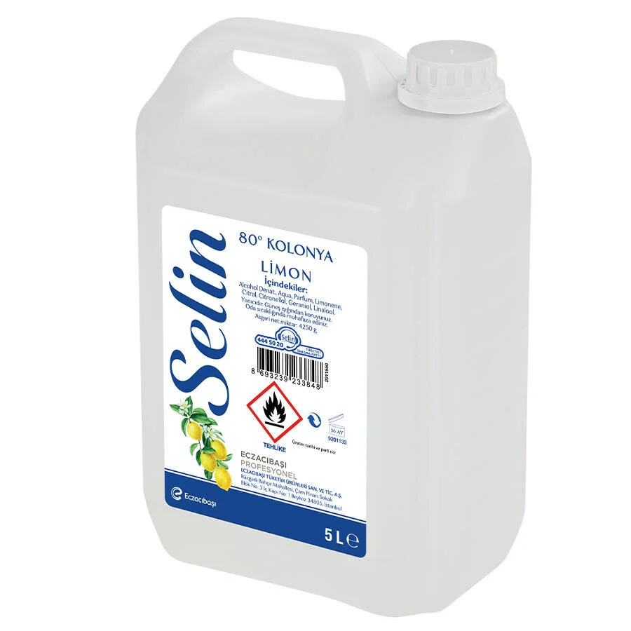 Selin Limon Kolonyası Bidon 5 litre