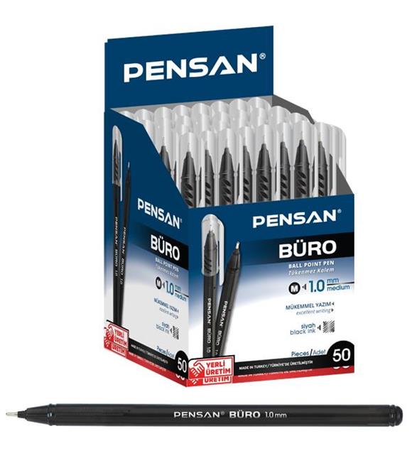 Pensan Siyah Büro Kalemi 50'li